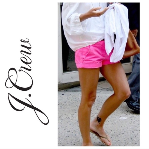 J. Crew Pants - J. Crew Pink Chino Shorts
